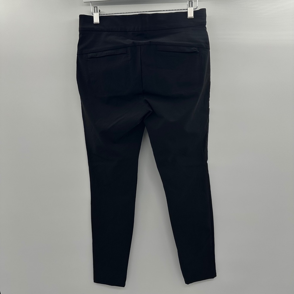 Athleta Wander Stash Skinny Pant Womens 4 Black Travel Commute Nylon Stretch - Picture 11 of 12